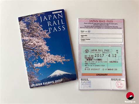 japan rail pass bestellen
